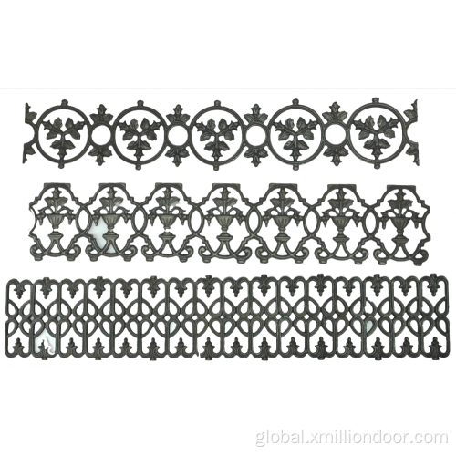 Stainless Steel Pattern Ornamental wrought iron rosettes Manufactory